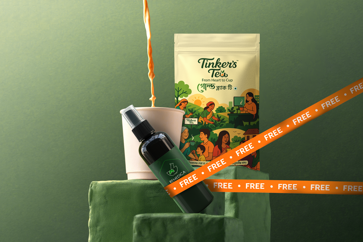 Get a Remedica Hair Tonic with every 500g Signature Gold !